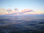 大海天空云彩海浪风景