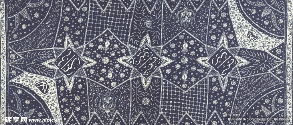 彩色几何花纹图案背景