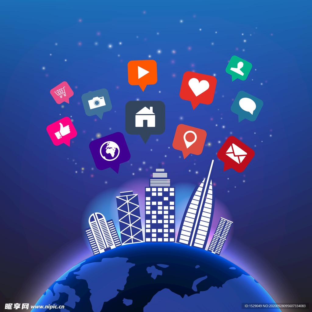 电子科技背景