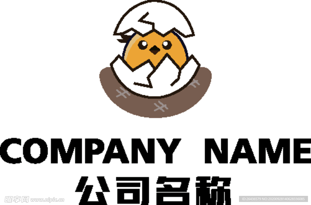 小鸡LOGO