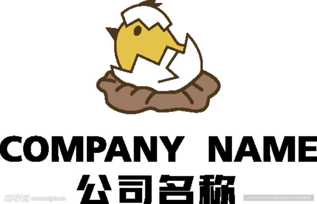 小鸡LOGO