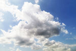 光照天空