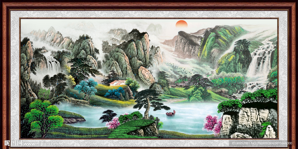 办公室风景画