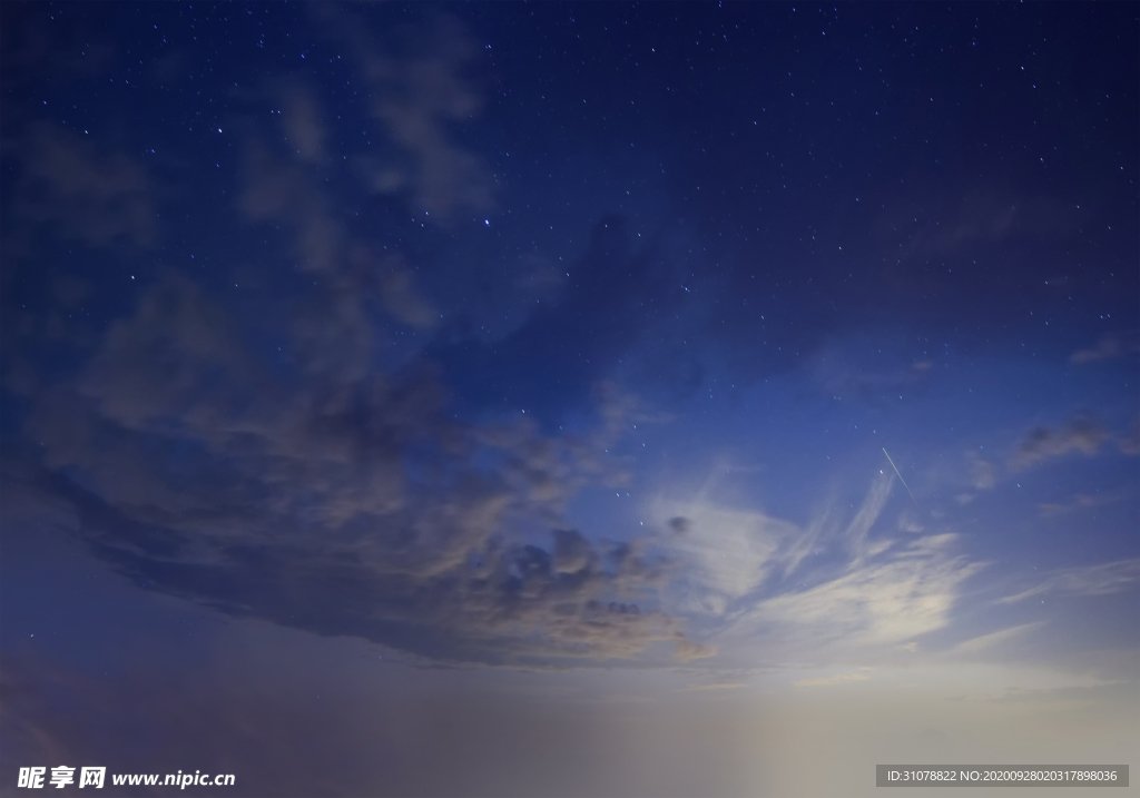 浩瀚天空绚丽背景