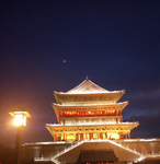 阁楼夜景