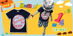 儿童衣服特色活泼宣传促销图