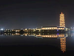 安徽风景区美丽夜景