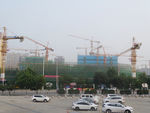 高楼建设中
