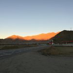 大山乡村日出风光