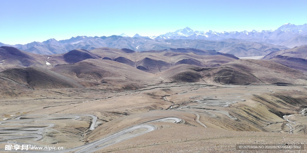 珠峰雪山公路