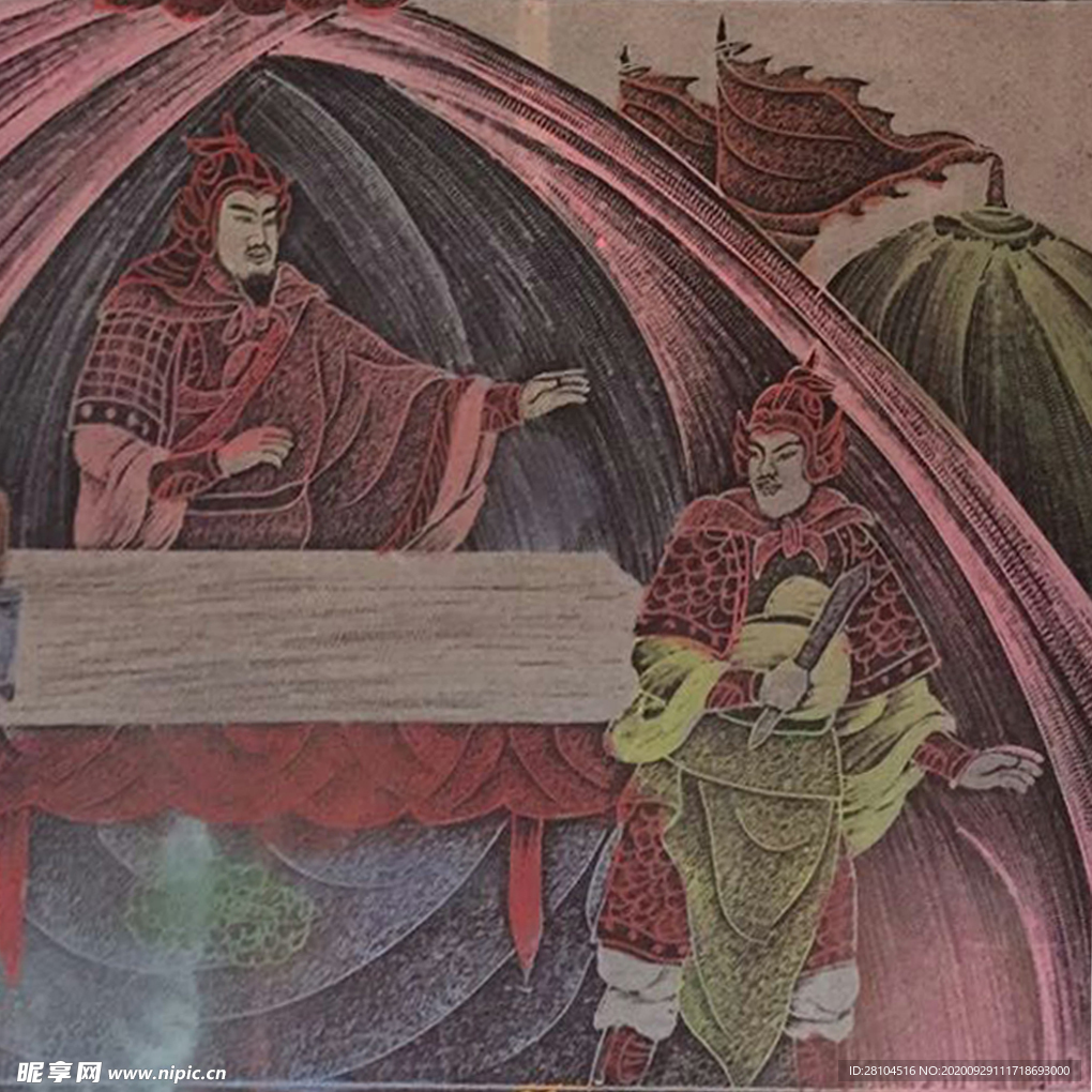 影雕三国