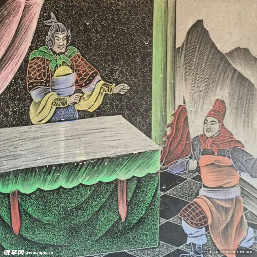影雕三国