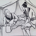 人物影雕