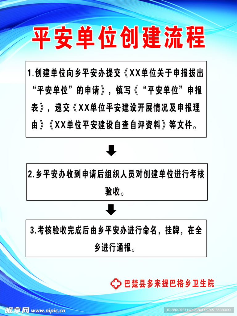 平安单位创建流程