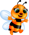 可爱卡通蜜蜂蜜罐蜂蜜超清透明