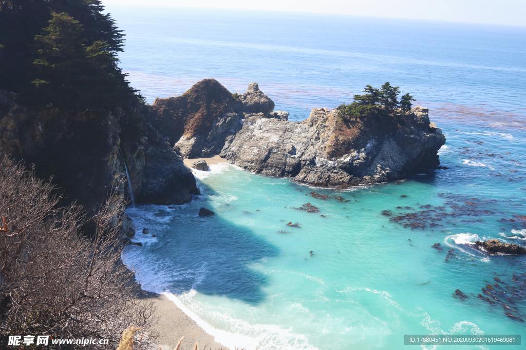 海边