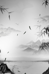 水墨风海报