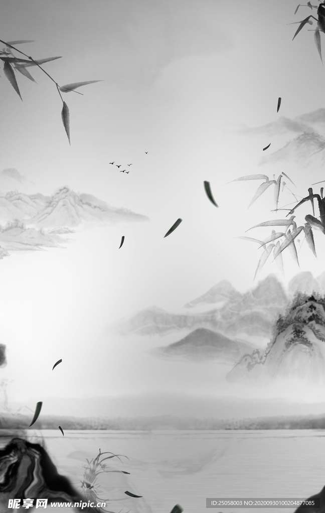 水墨风海报