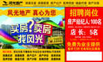 风光地产宣传栏广告