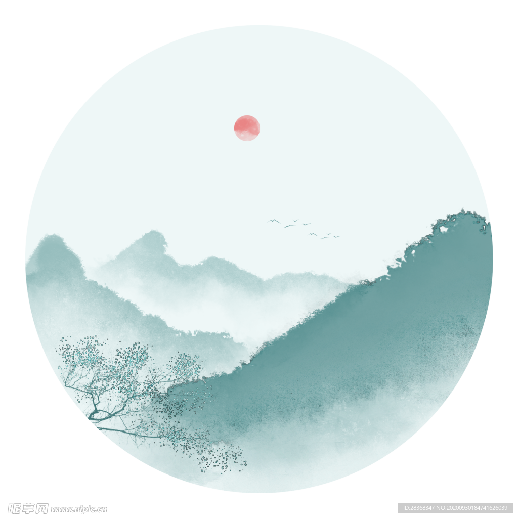 水墨山水