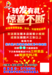 转发有礼海报