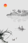 水墨背景