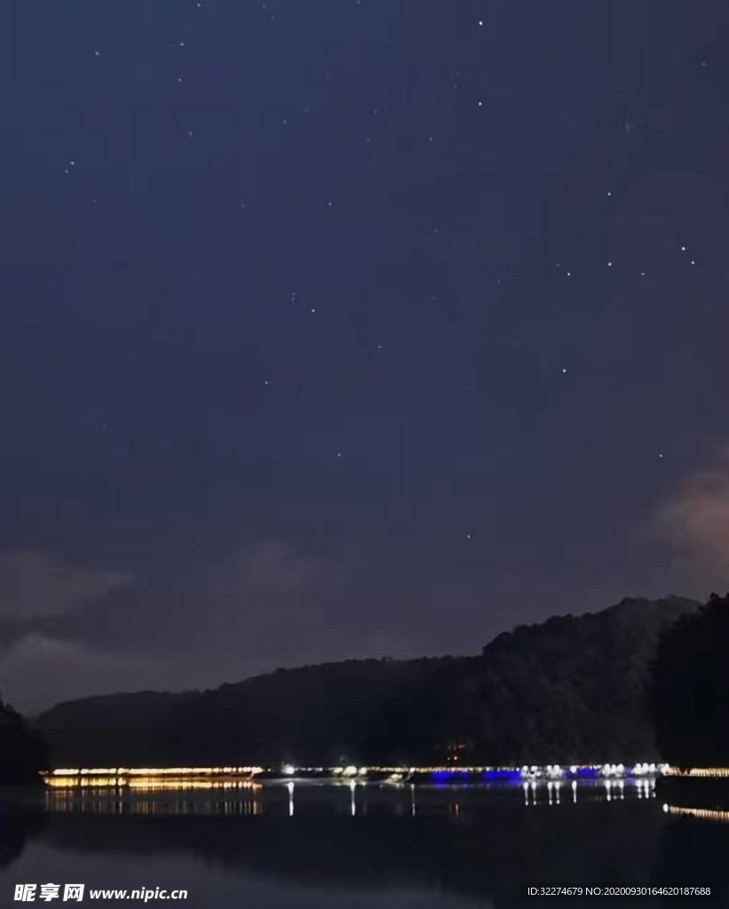 夜空中最亮的星