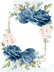 玫瑰花边框