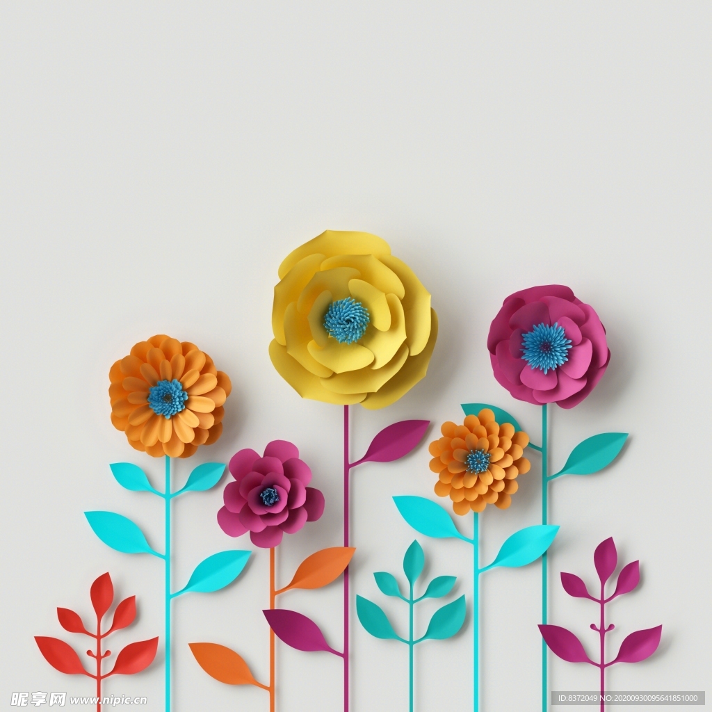 插画素材 花卉