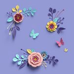 插画素材 花卉