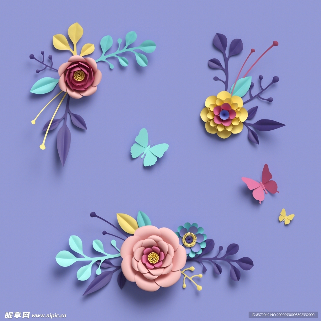 插画素材 花卉