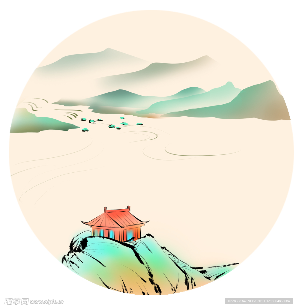 水墨山水