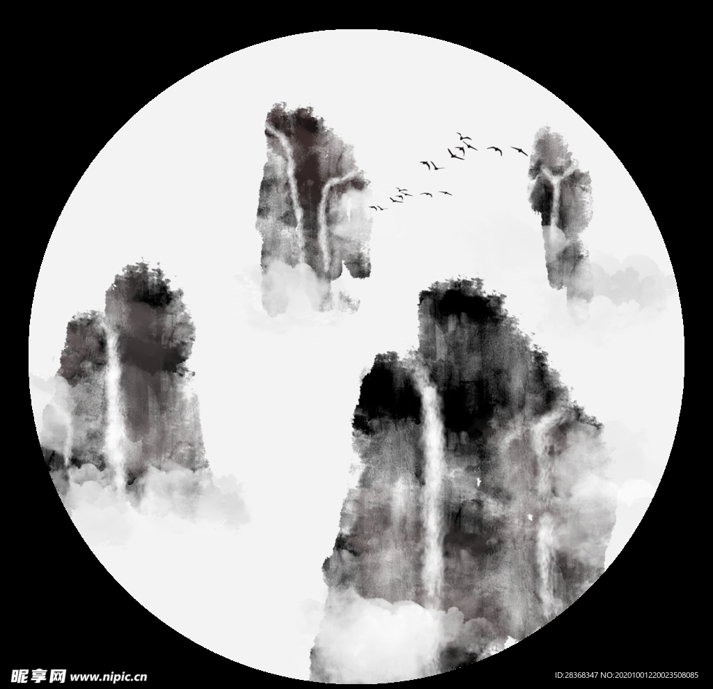水墨山水