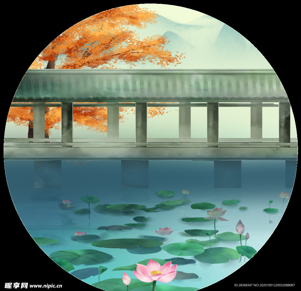 水墨山水