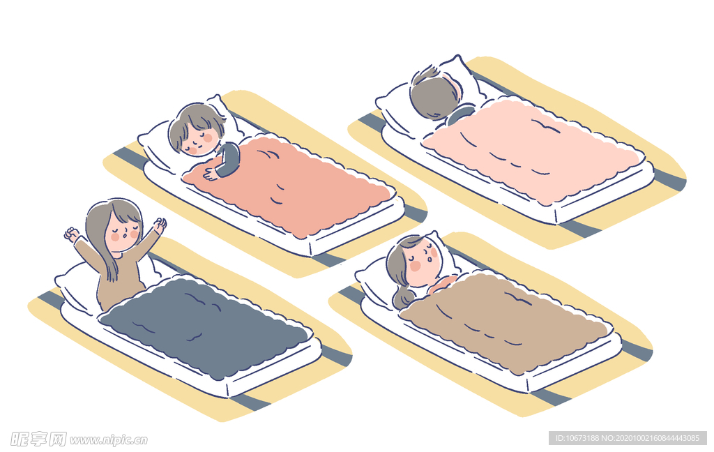 睡姿