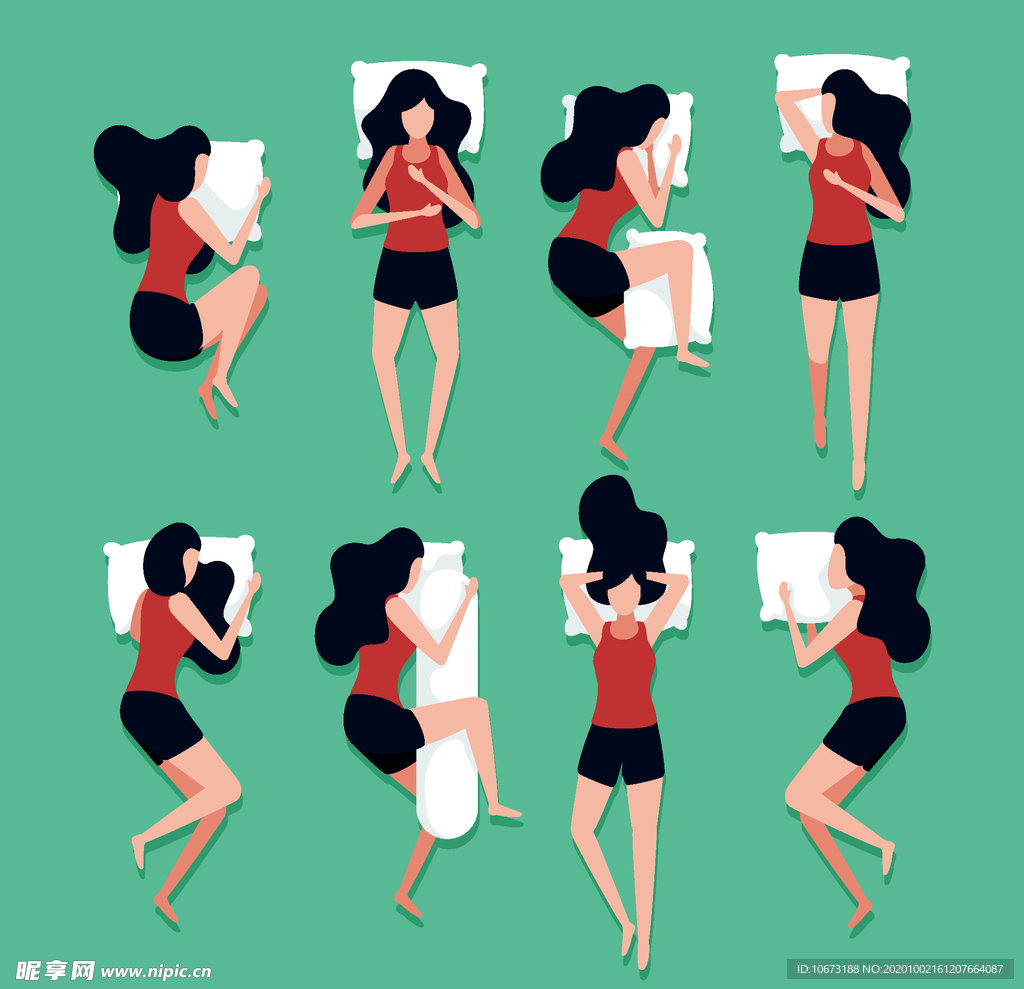 睡姿
