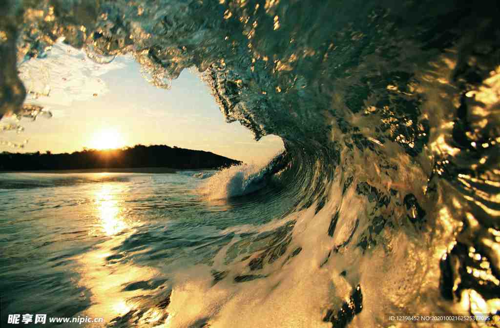 大海的海浪