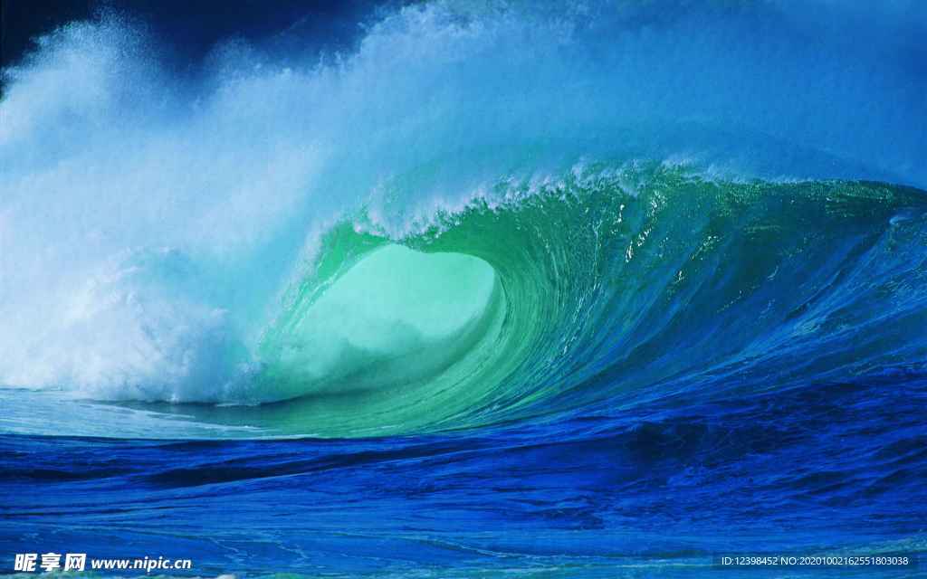 大海的海浪
