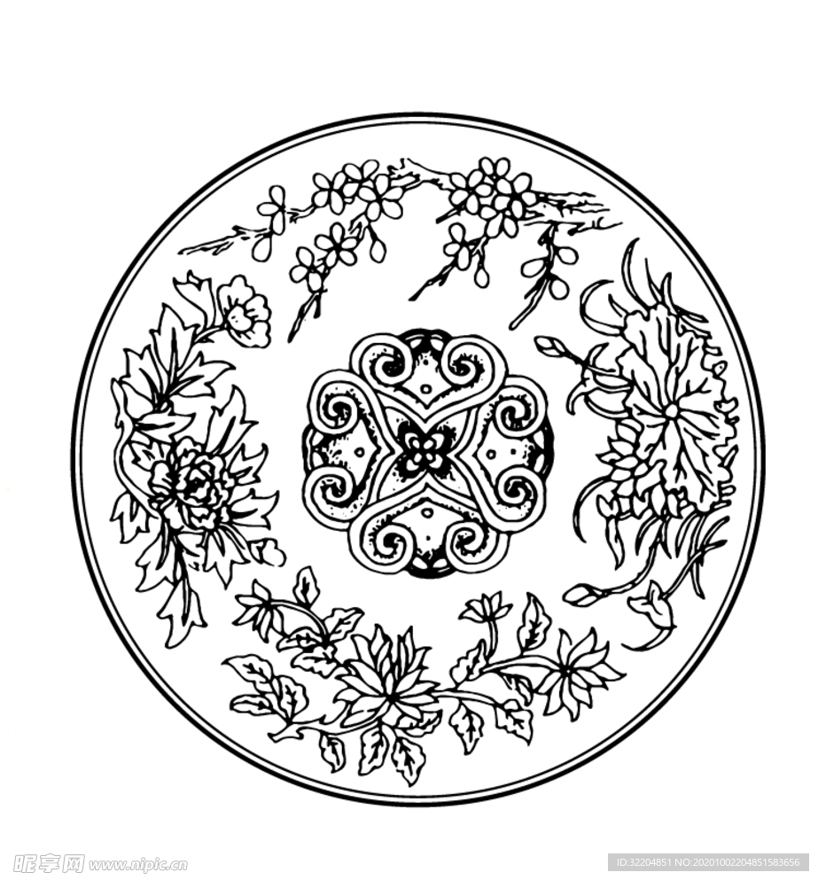 中国传统纹样 铜镜