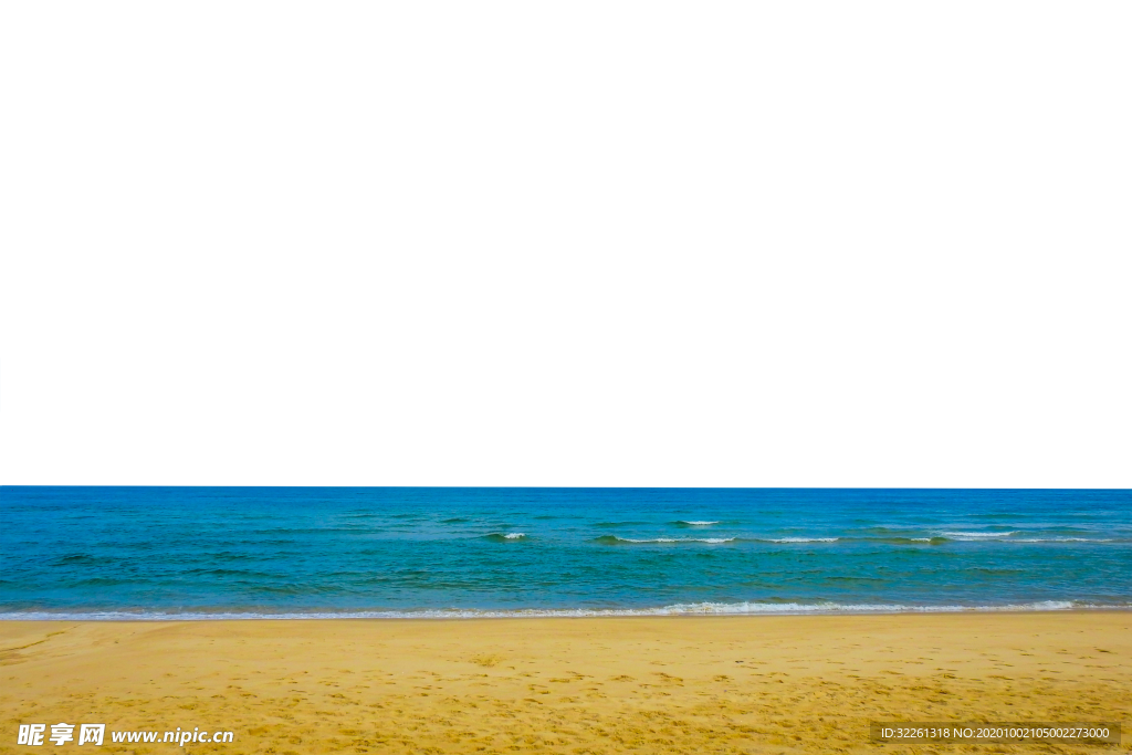 蓝色大海 沙滩