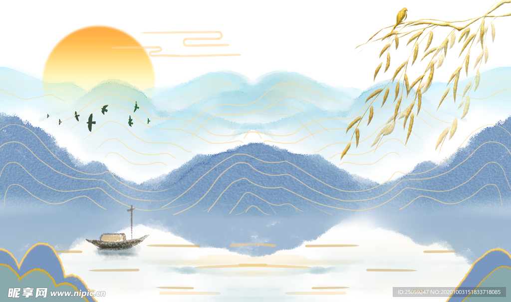 中国风背景