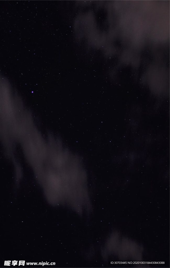 黑色夜空