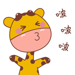 卡通小鹿