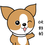 小鹿犬 金毛 卡通 漫画 手绘
