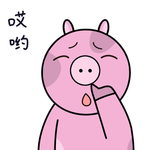 猪logo 卡通猪 可爱小猪