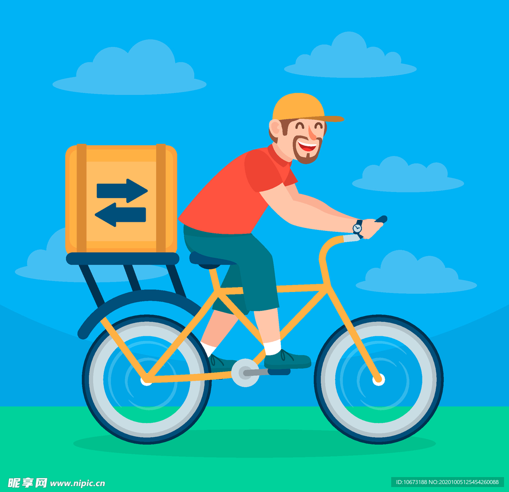 骑自行车