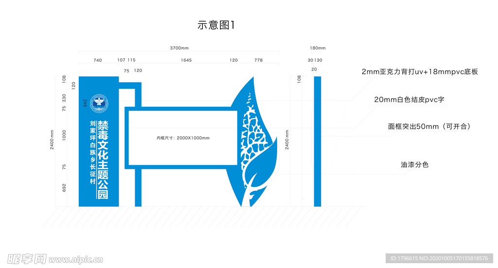 禁毒宣传栏