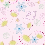 卡通花纹