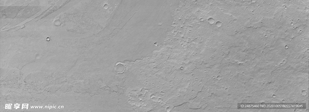 高清月球表面陨石坑