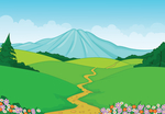 森林蓝天